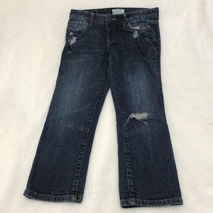 5/$25🌺Ae'opostale Distressed Capri Blue jeans 1/2